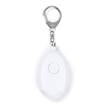 Safe Sound Personal Alarm Keychain de alarmă personală de alarmă de autoapărare de urgență 130db Flashlight - alb