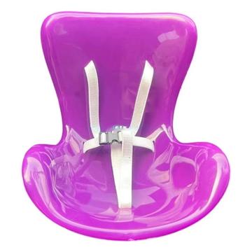 Scaun auto de siguranță pentru păpușa Labubu 17cm - Fiolet