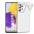 Husă TPU și Geamuri Protecție Ecran Samsung Galaxy A53 5G - Saii 2-în-1