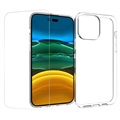 Husă TPU și Geamuri Protecție Ecran iPhone 14 Pro Max - Saii 2-în-1