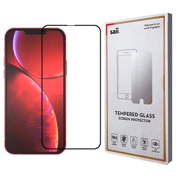 Geam Protecție Ecran iPhone 13/13 Pro - Saii 3D Premium - 2 Buc.