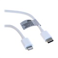 Cablu USB-C / Lightning Saii Fast - 1m - Alb