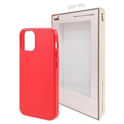 Husă Biodegradabilă iPhone 12 Mini - Saii Eco Line - Roșu