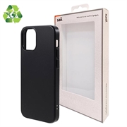 Husă Biodegradabilă iPhone 12/12 Pro - Saii Eco Line - Negru