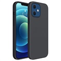 Husa din Silicon Lichid Sai Premium iPhone 12 mini - Negru