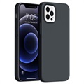 Husa din Silicon Lichid iPhone 14 Pro Max - Saii Premium - Negru
