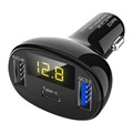 Încărcător Auto Rapid Dual USB Și Tip-C Saii QC3.0 - 32W