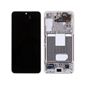 Carcasă Față Și Display LCD Samsung Galaxy S22 5G GH82-27520B - Alb