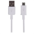 Cablu MicroUSB Samsung ECB-DU4AWE - 1m - Alb