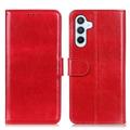 Husă Portofel Cu Închidere Samsung Galaxy A05s - Roșu