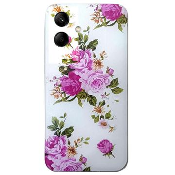 Husă TPU Subțire Stylish Samsung Galaxy A06 - Trandafir