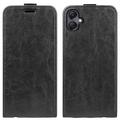 Husă Flip Vertical Samsung Galaxy A06 - Slot Card - Negru