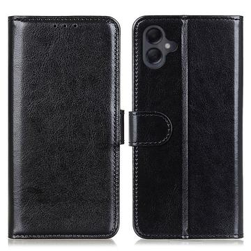 Husă Portofel cu Închidere Magnetică Samsung Galaxy A06 - negru