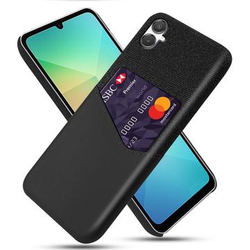 Husă cu Buzunar Card Samsung Galaxy A07 4G - KSQ - Negru