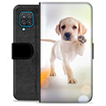 Husă Portofel Premium - Samsung Galaxy A12 - Câine