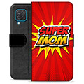 Husă Portofel Premium - Samsung Galaxy A12 - Super Mom