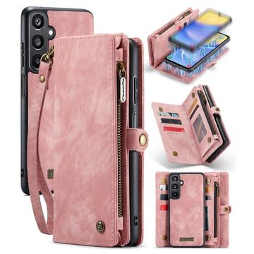 Husă Portofel Samsung Galaxy A15 - Caseme 008 2-în-1 Multifunctional - Roz