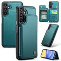 Samsung Galaxy A15 Caseme C22 Case RFID Card Wallet - Verde