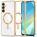 Husă Samsung Galaxy A16 Tech-Protect MagFlex - Compatibilă cu MagSafe - Transparent / Auriu