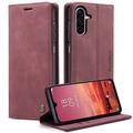 Husă Portofel Samsung Galaxy A17 - Caseme 013 - Roșu