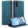 Husă Portofel Samsung Galaxy A17 - Caseme 013 - Albastru