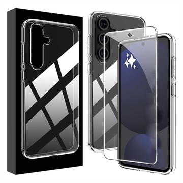 Husă TPU și Geamuri Protecție Ecran Samsung Galaxy A17 - Saii 2-în-1