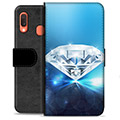 Husă Portofel Premium - Samsung Galaxy A20e - Diamant