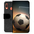 Husă Portofel Premium - Samsung Galaxy A20e - Fotbal