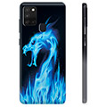 Husă TPU - Samsung Galaxy A21s - Dragon din Foc Albastru