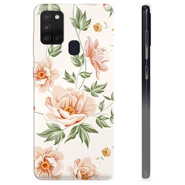 Husă TPU - Samsung Galaxie A21s - Floral