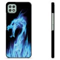 Capac Protecție - Samsung Galaxy A22 5G - Dragon din Foc Albastru