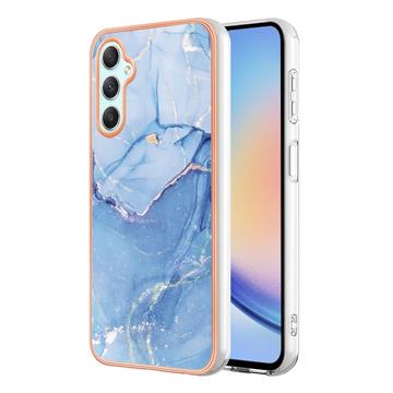 Husă TPU Samsung Galaxy A25 - Marble Pattern Electroplated IMD
