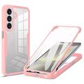 Husă Samsung Galaxy A26 - 360 Protection - Roz / Clar