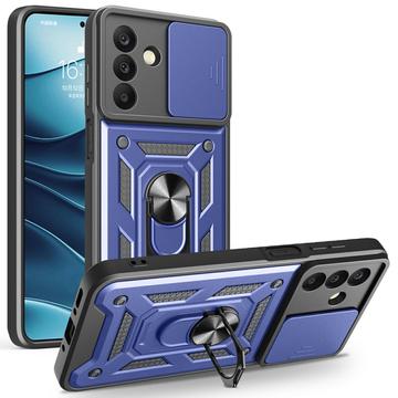 Husă Hibridă Samsung Galaxy A26 cu Inel Rotativ cu Ecran pentru Cameră