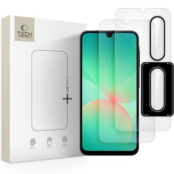 Kit de protecție Samsung Galaxy A26 Tech-Protect Glass Set+ - Transparent