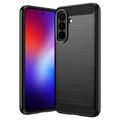 Husă TPU Brushed Samsung Galaxy A27 - Fibră de Carbon - Negru