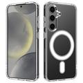 Husă Hibrid Samsung Galaxy A27/F70 Pro - Compatibila MagSafe - Transparent