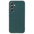 Husă TPU Mată Antiamprentă Samsung Galaxy A34 5G - Verde Army