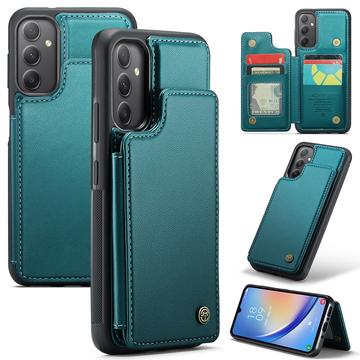 Samsung Galaxy A34 5G Caseme C22 Case RFID Card Wallet - Verde