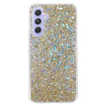 Husă TPU Samsung Galaxy A35 - Glitter Flakes