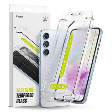 Protector de ecran din sticlă călită Samsung Galaxy A35 - Ringke Easy Slide - 2 buc.