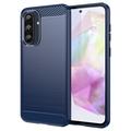 Husă TPU Brushed Samsung Galaxy A36/A56 - Fibră de Carbon