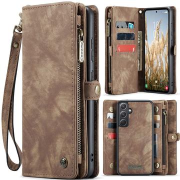 Husă Portofel Samsung Galaxy A36 - Caseme 008 2-în-1 Multifunctional - Maro