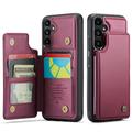 Husă Portofel cu carduri RFID Samsung Galaxy A36 Caseme C22