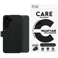 Husă portofel cu suport Samsung Galaxy A36 PanzerGlass Care Feature - Negru