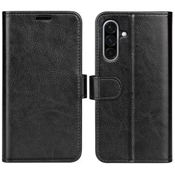 Husă Portofel cu Închidere Magnetică Samsung Galaxy A36 - negru