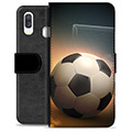 Husă Portofel Premium - Samsung Galaxy A40 - Fotbal