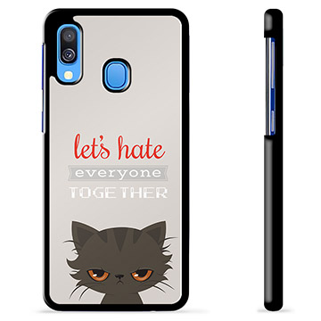 Capac Protecție - Samsung Galaxy A40 - Angry Cat