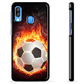 Capac Protecție - Samsung Galaxy A40 - Fotbal în Flăcări