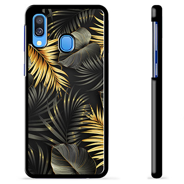 Capac Protecție - Samsung Galaxy A40 - Frunze Aurii